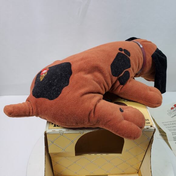 Vintage 1980 Tonka Pound Puppies Original w/ Box + Papers 14 Inch Long - Picture 5 of 12